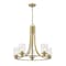 Z-Lite Beckett 5 Light Chandelier, Olde Brass And Clear Seedy 492-5OBR - alternate 1